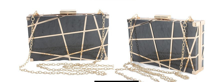 Acrylic Bag Banquet Dress Bag Ladies Clutch Wedding Bag