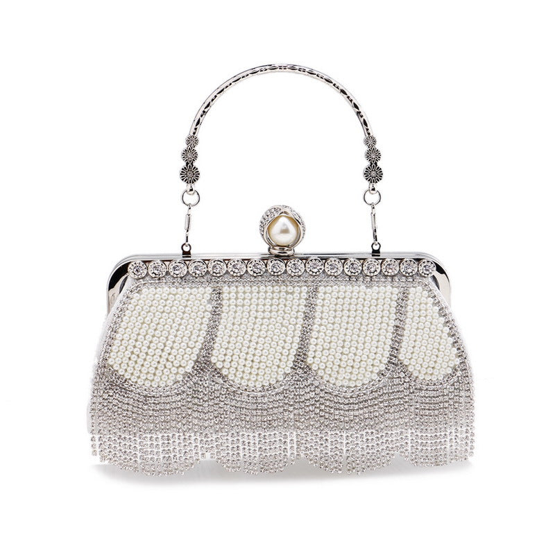 Fringed Evening Bag Ladies Bag Diamond