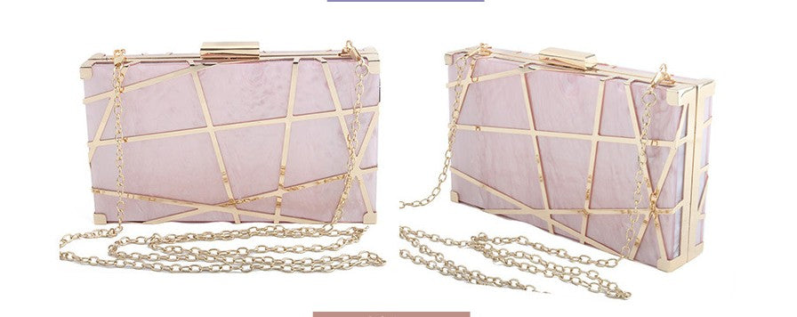 Acrylic Bag Banquet Dress Bag Ladies Clutch Wedding Bag