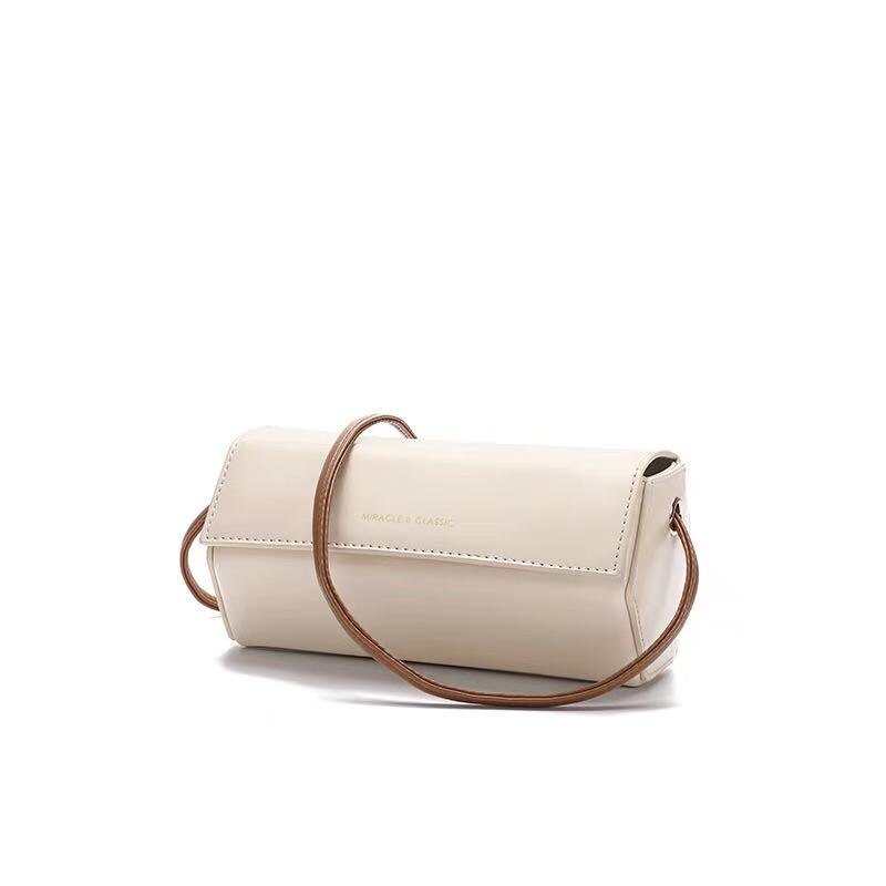Cylinder Bag Autumn Winter Fashion All-Match Bag Shoulder Messenger Bag
