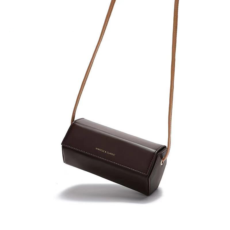 Cylinder Bag Autumn Winter Fashion All-Match Bag Shoulder Messenger Bag