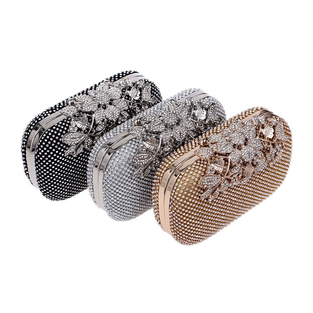 Luxury Diamond Banquet Bag Dress Portable Evening Bag