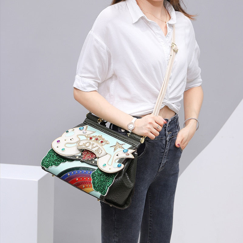 Women's Hand-Held Messenger Bag Light Luxury Banquet Daily Universal Bag