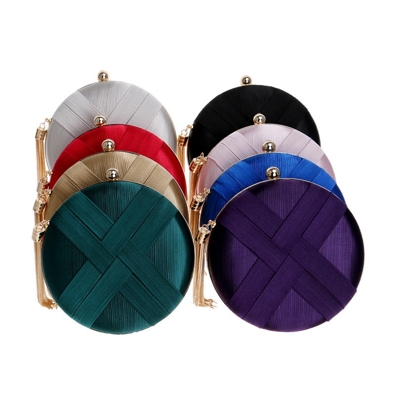 Tassel Dinner Bag European And American Dress Banquet Bag Ladies Evening Bag