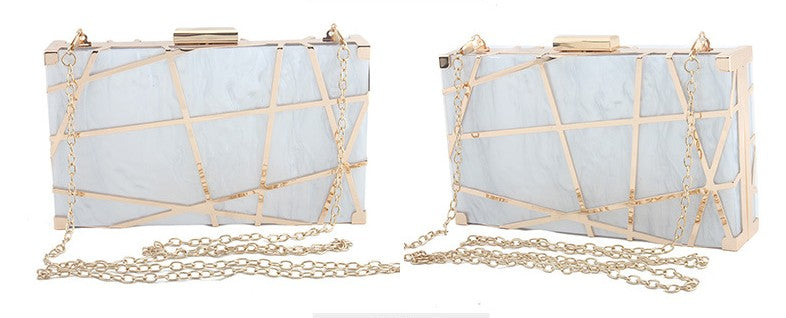 Acrylic Bag Banquet Dress Bag Ladies Clutch Wedding Bag