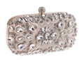 Wedding Clutch Women's Clutch Bag Party Purse and Handbag Pearl Clutch Luxury Handbags Women Bags Designer Apricot Wallet