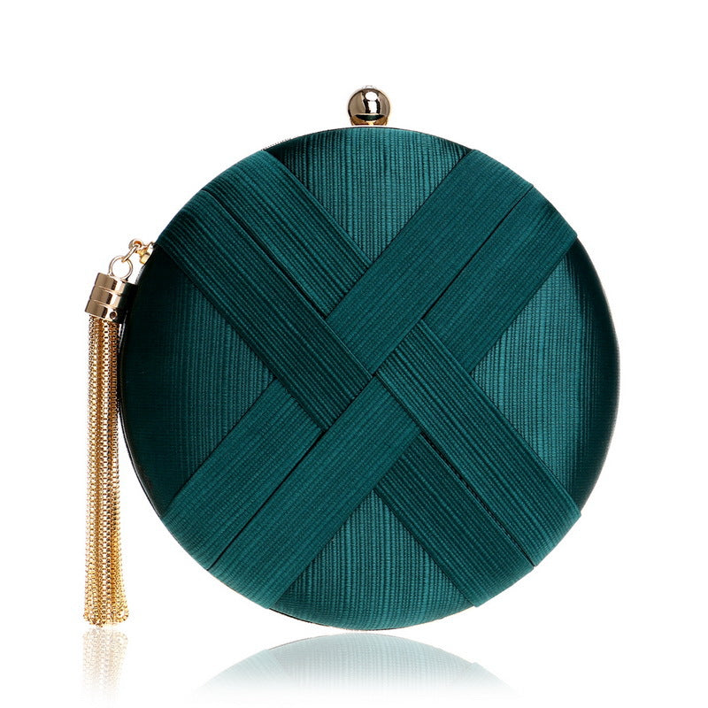 Tassel Dinner Bag European And American Dress Banquet Bag Ladies Evening Bag