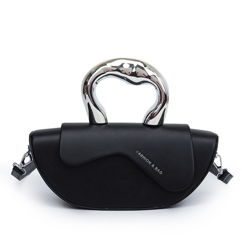 French niche commuting letter armpit bag