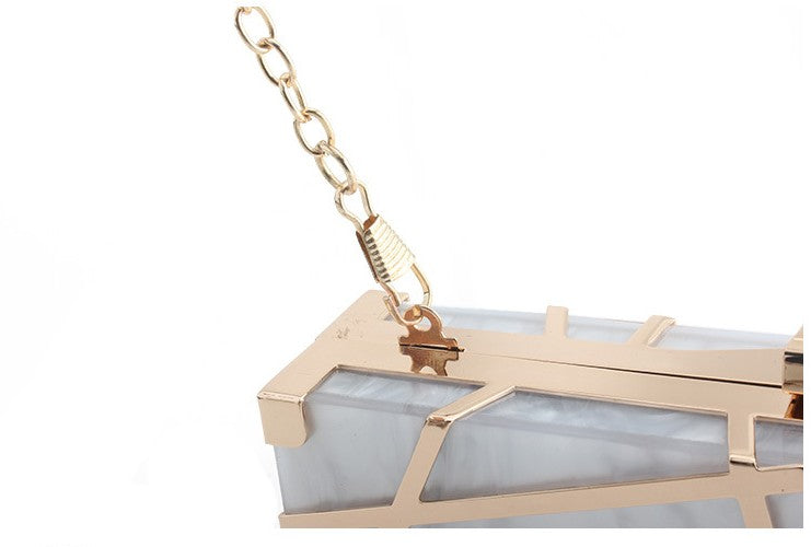 Acrylic Bag Banquet Dress Bag Ladies Clutch Wedding Bag