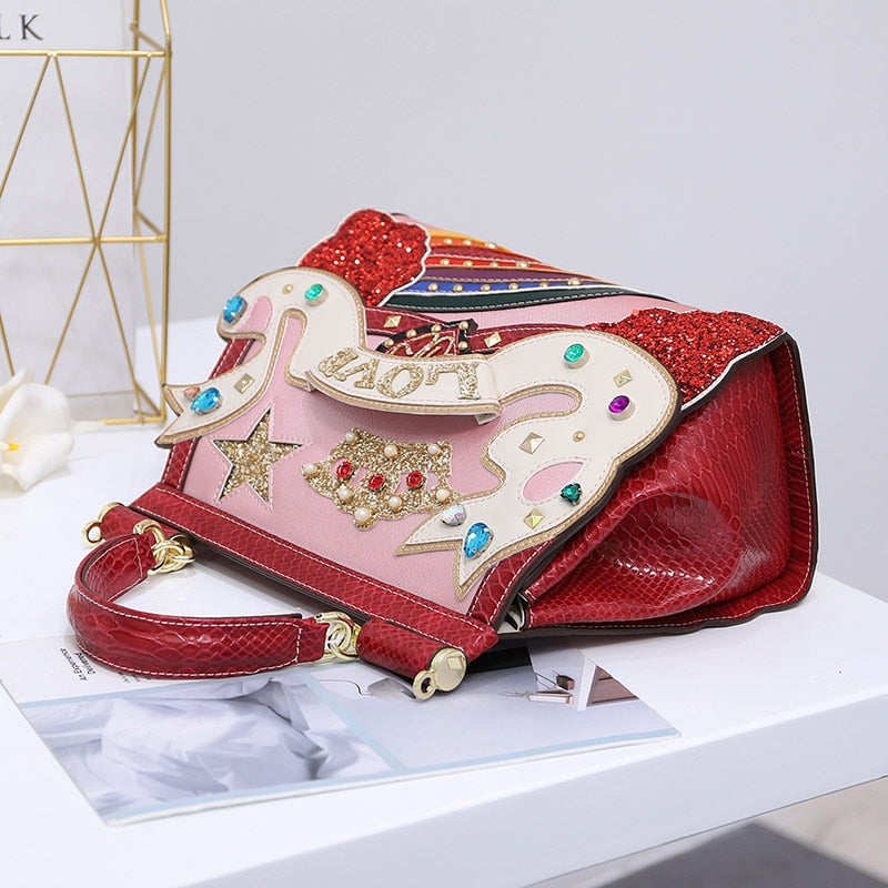 Women's Hand-Held Messenger Bag Light Luxury Banquet Daily Universal Bag