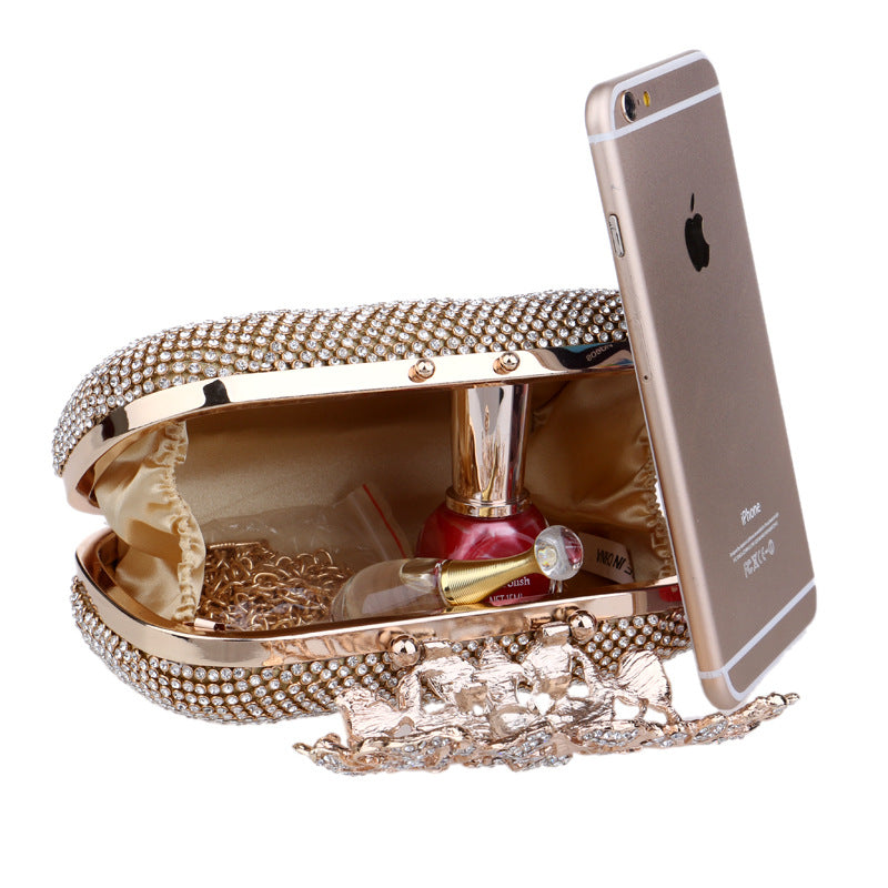 Luxury Diamond Banquet Bag Dress Portable Evening Bag