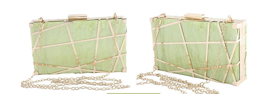 Acrylic Bag Banquet Dress Bag Ladies Clutch Wedding Bag