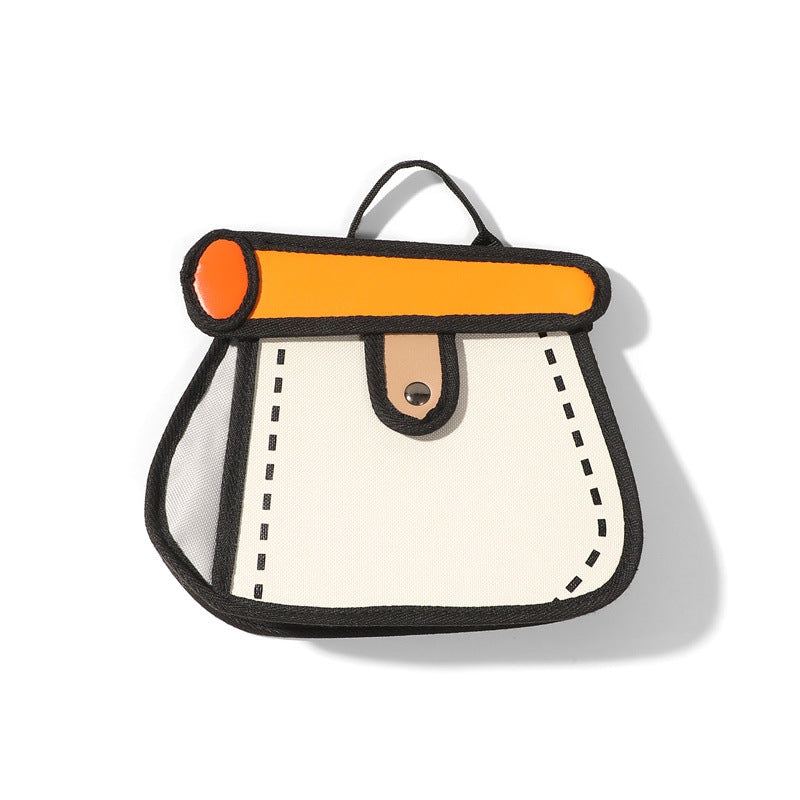 New Two-Dimensional Cartoon Chain Bag Cake Bag Messenger Bag Cos Matching Bag Shoulder Bag