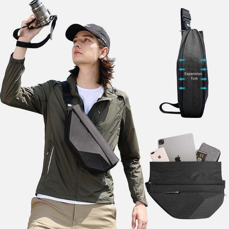 New Chest Bag Men's Shoulder Bag Korean Version Function