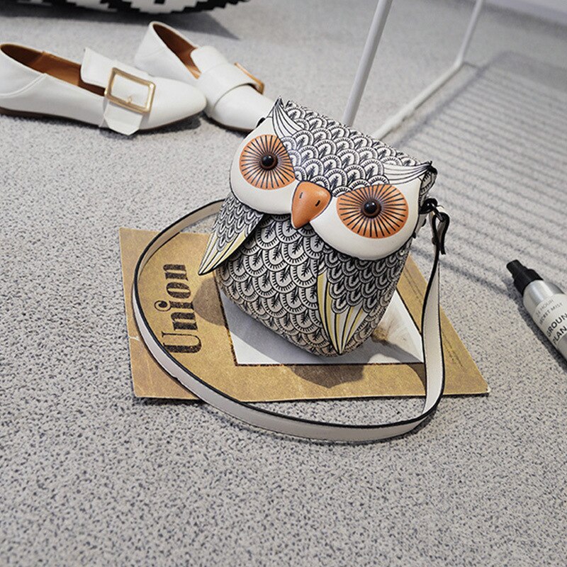 New Cute Owl Shoulder Bag Purse Handbag Women Messenger Bags For Summer Girls Cartoon with Crossbody Phone Bag Owl Bags