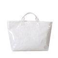 Fashionable Retro Dupont Paper Bag Women's Large Capacity Kraft Paper Handbag Shopping Bag Trendy