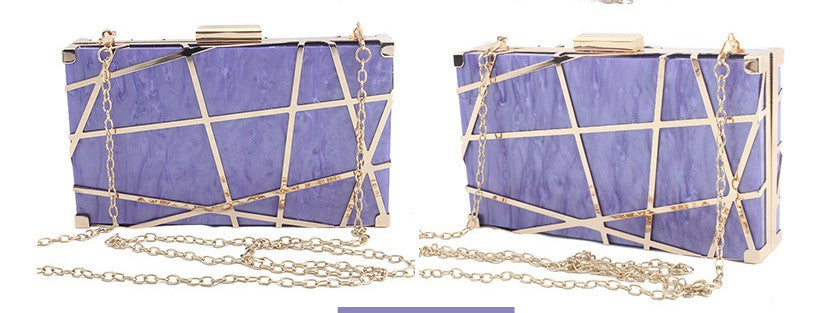 Acrylic Bag Banquet Dress Bag Ladies Clutch Wedding Bag