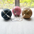 luxury Designer basketball clutch purse evening banquet bag Crystal rhinestone